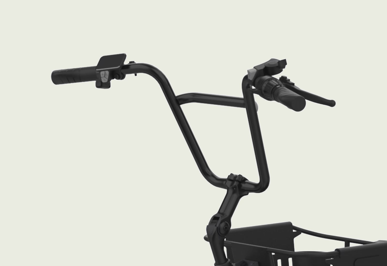 Tiniover Creek electric tricycle with adjustable handlebar for customized comfort and perfect riding posture
