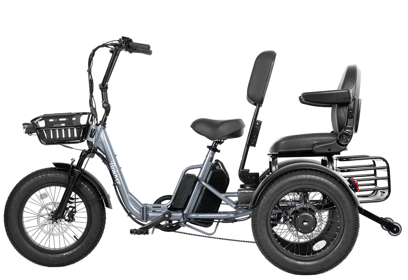 Creek Electric Passenger Trike for 2 Adults/Seniors