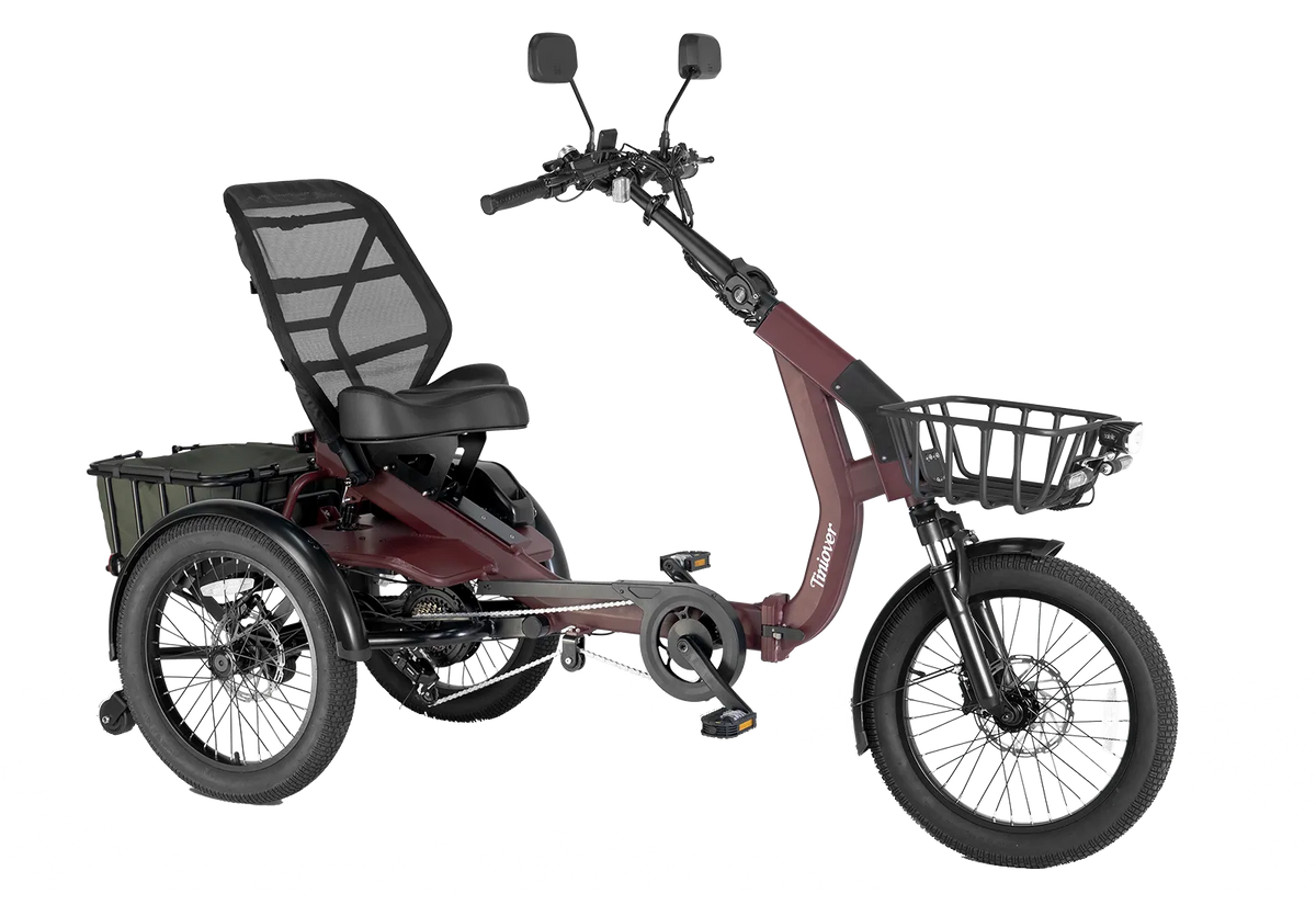 Lake Semi-Recumbent Full Suspension Electric Trike