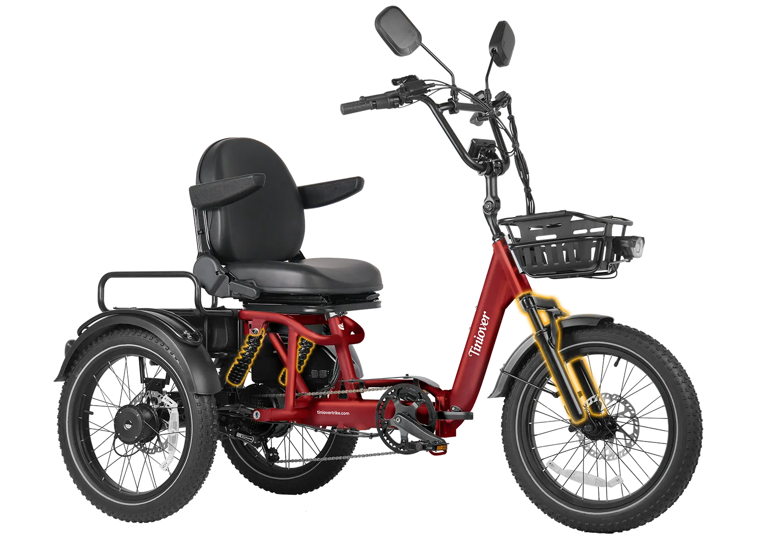 River Full Suspension Electric Tricycle