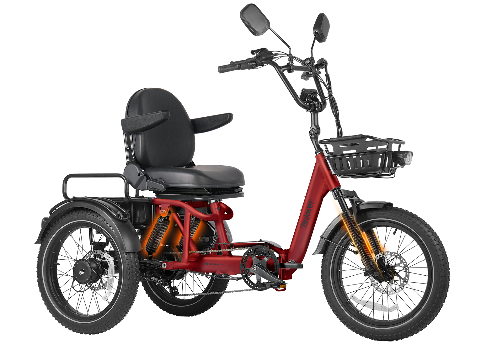 River Full Suspension Electric Tricycle