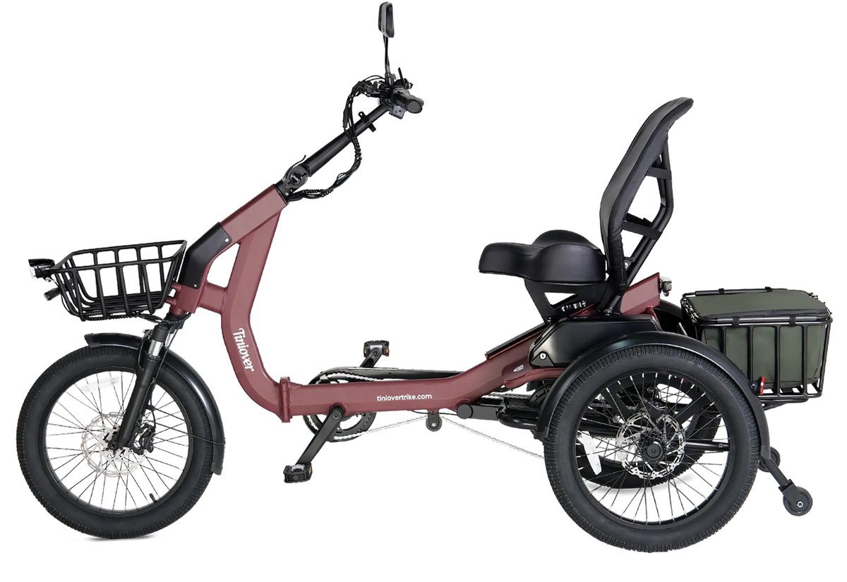 Lake Semi-Recumbent Full Suspension Electric Trike