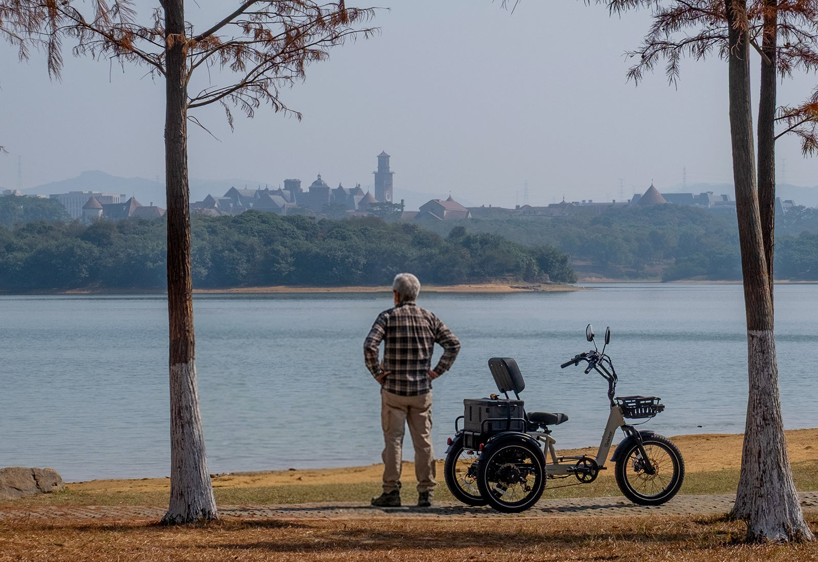 River Full Suspension Electric Tricycle