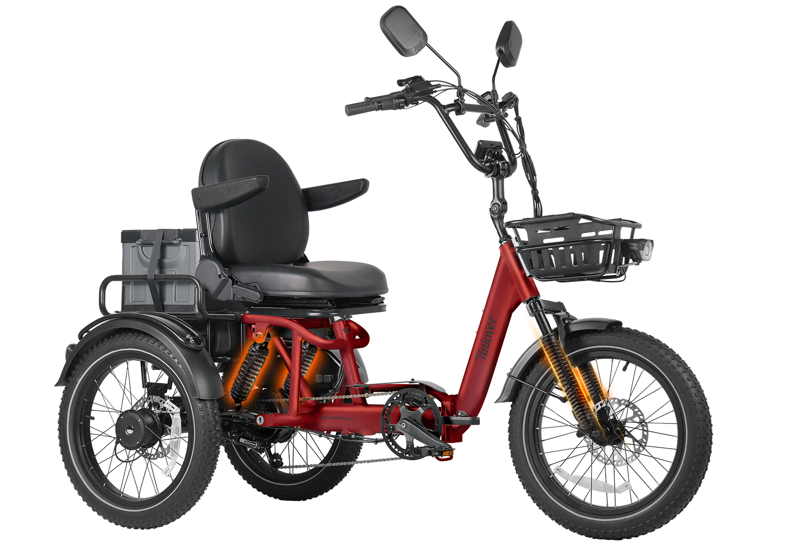 River Full Suspension Electric Tricycle
