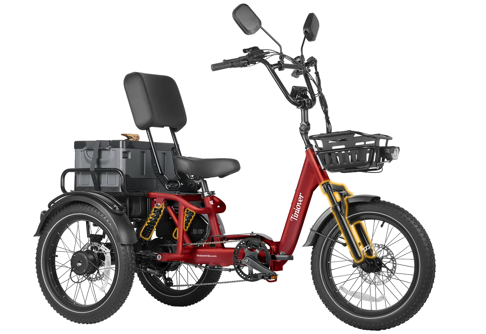 River Full Suspension Electric Tricycle
