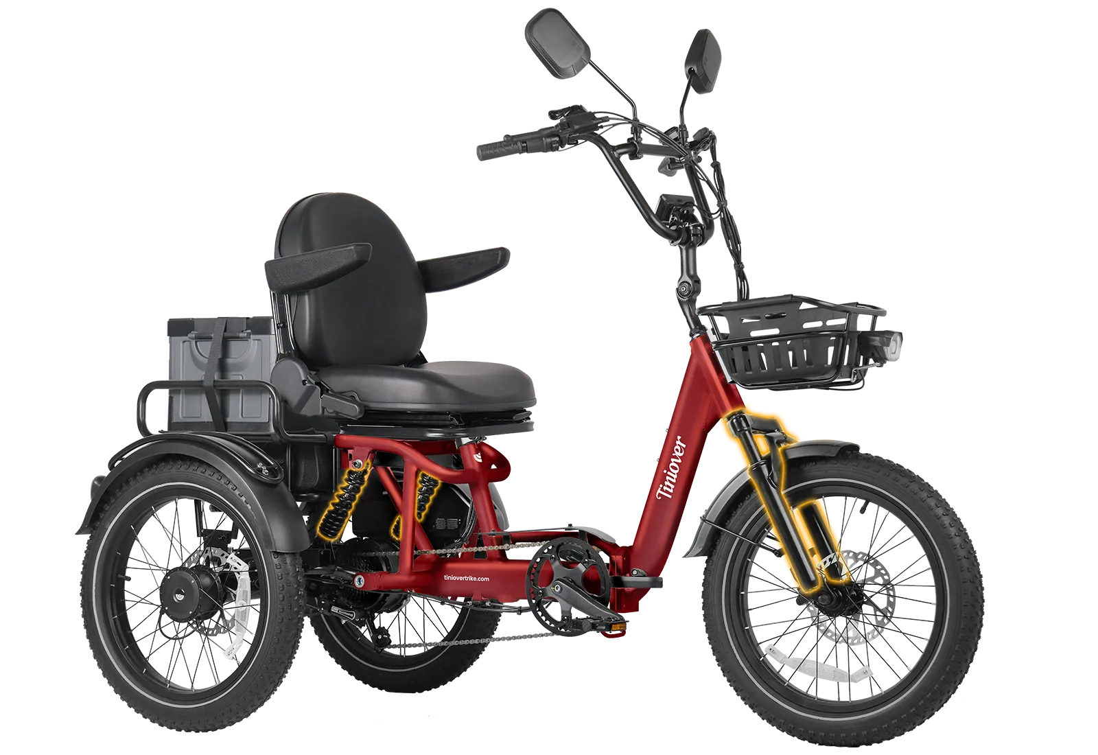River Full Suspension Electric Tricycle