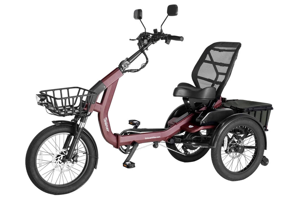 Lake Semi-Recumbent Full Suspension Electric Trike