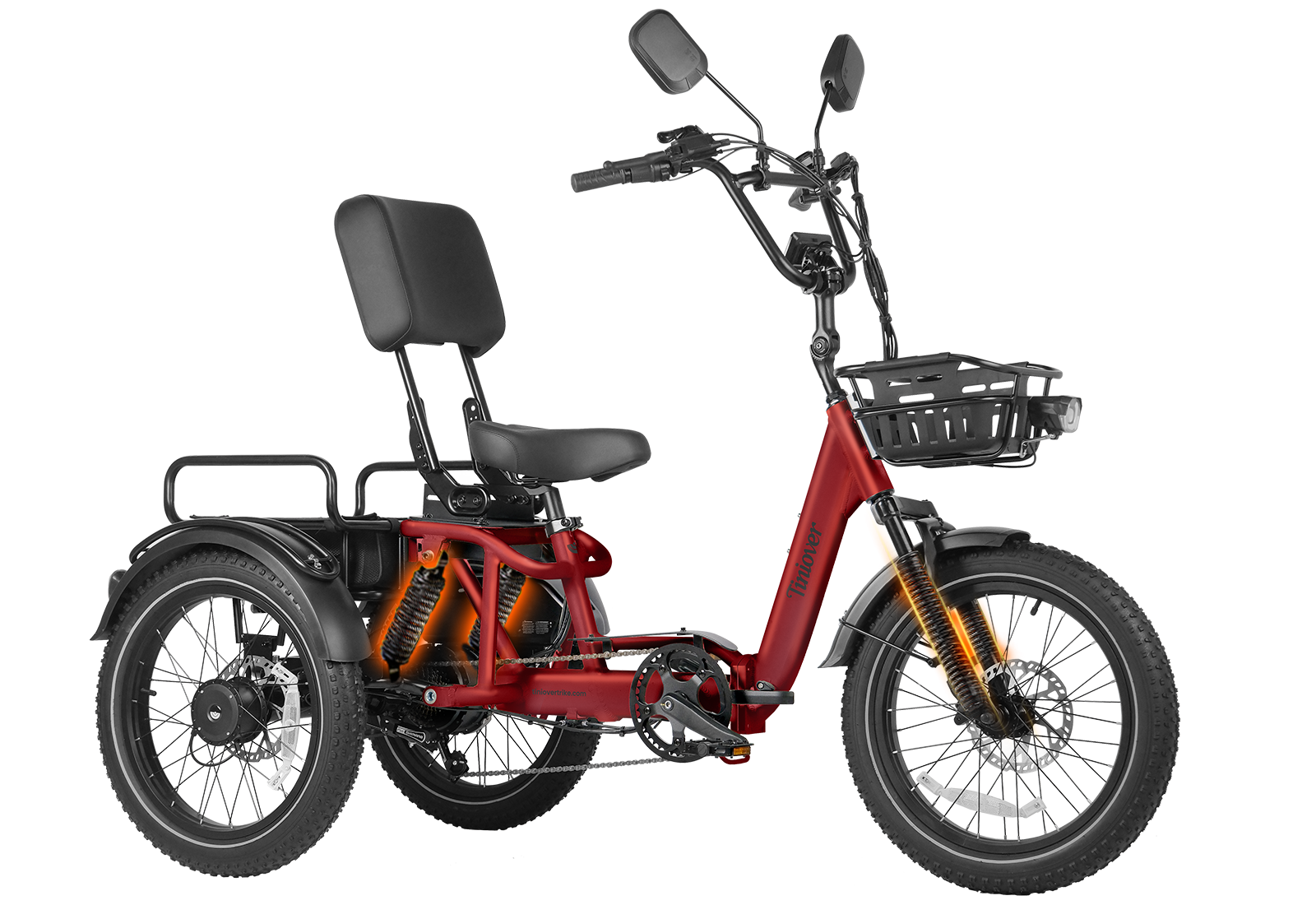 River Full Suspension Electric Tricycle