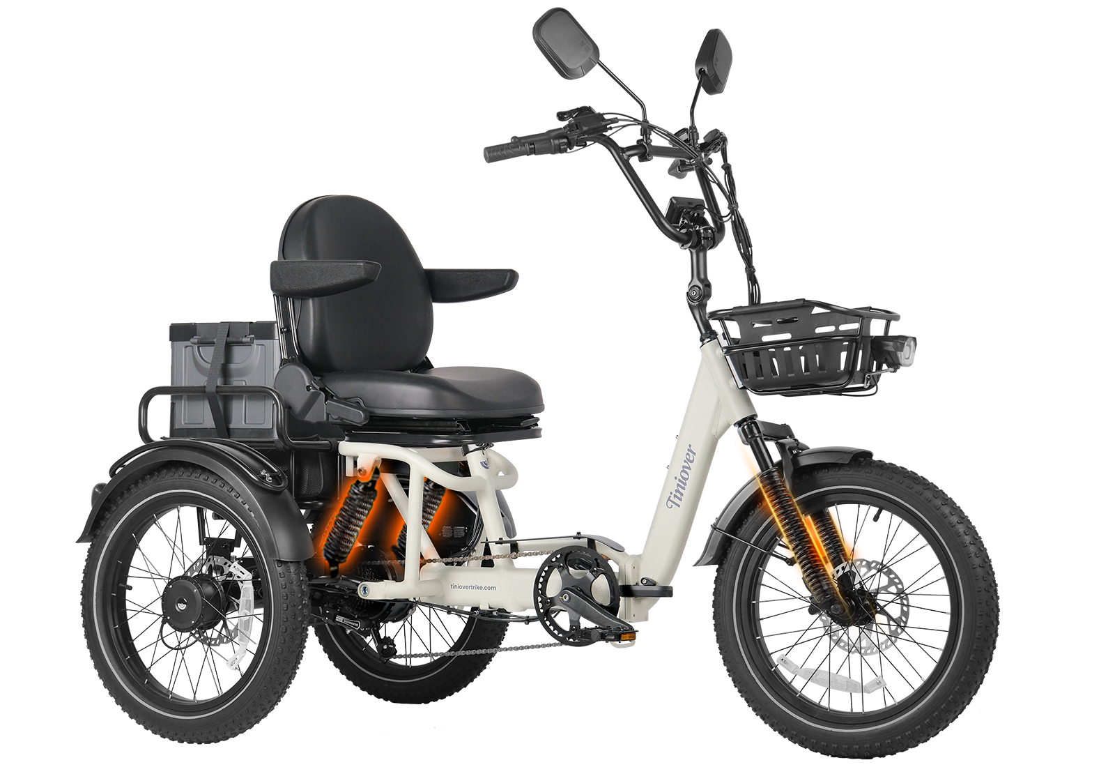River Full Suspension Electric Tricycle