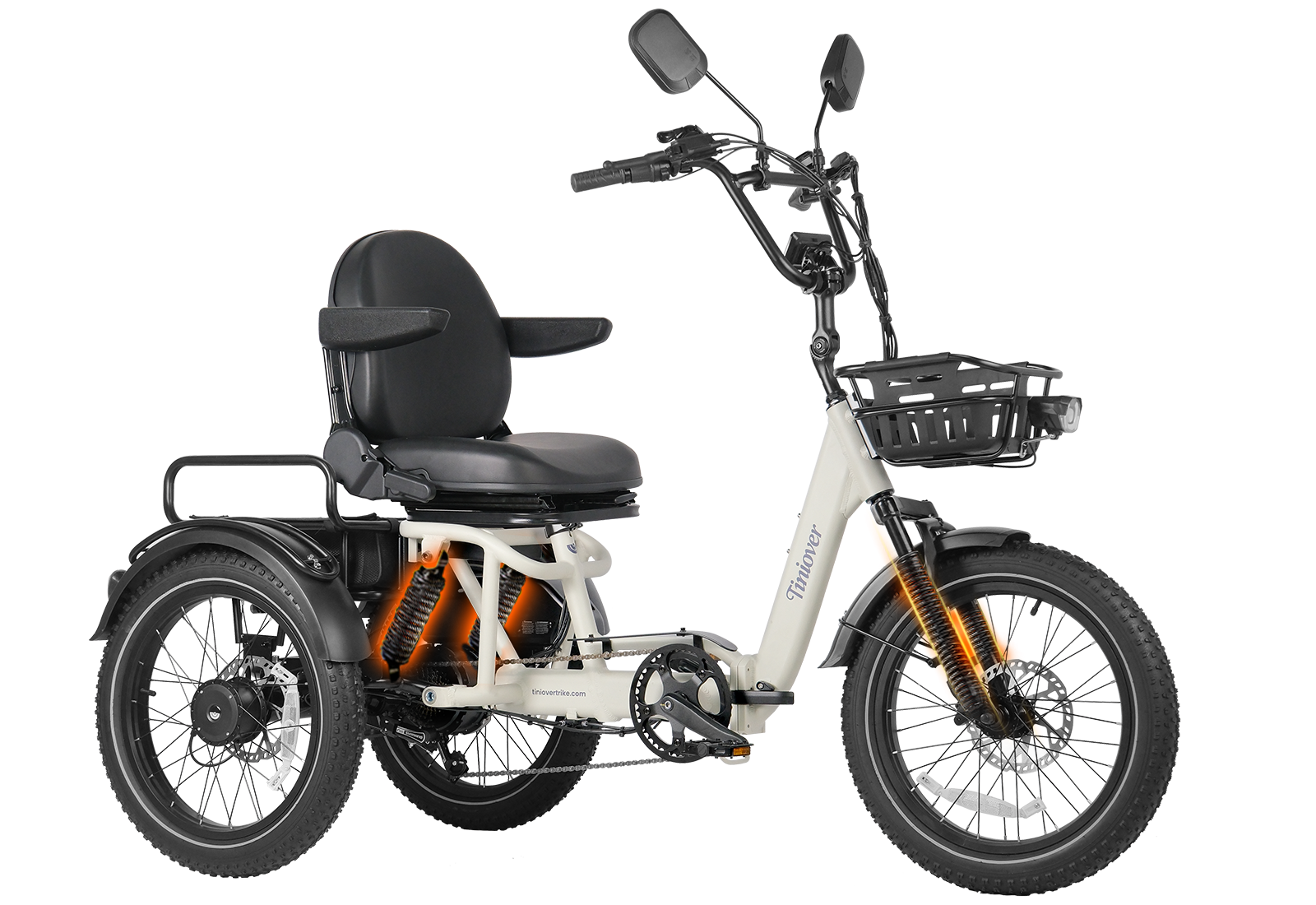 River Full Suspension Electric Tricycle