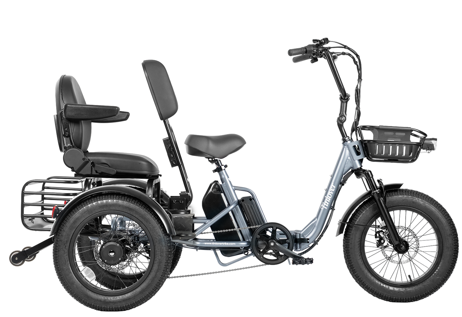 Creek Electric Passenger Trike for 2 Adults/Seniors