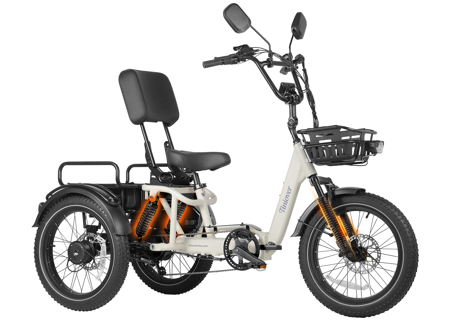 River Full Suspension Electric Tricycle