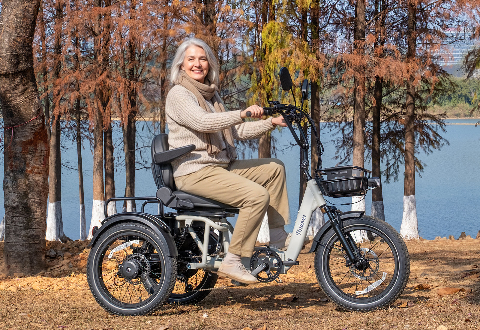 River Full Suspension Electric Tricycle