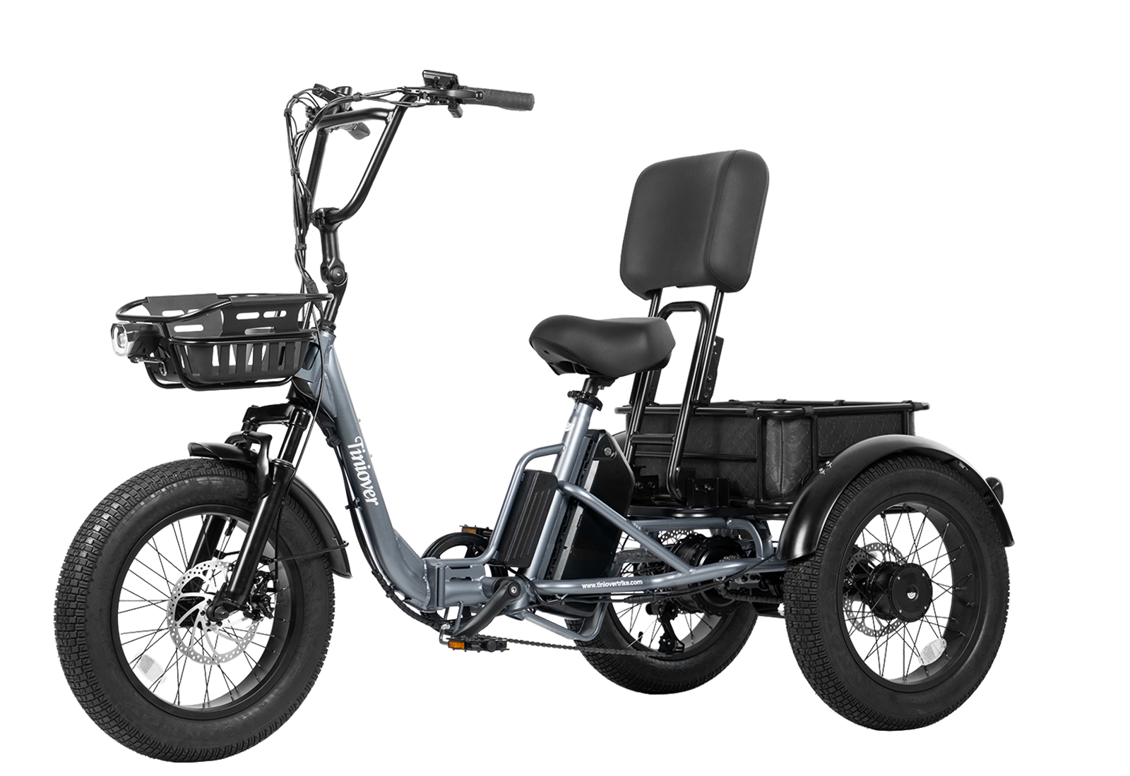 Creek Electric Passenger Trike for 2 Adults/Seniors
