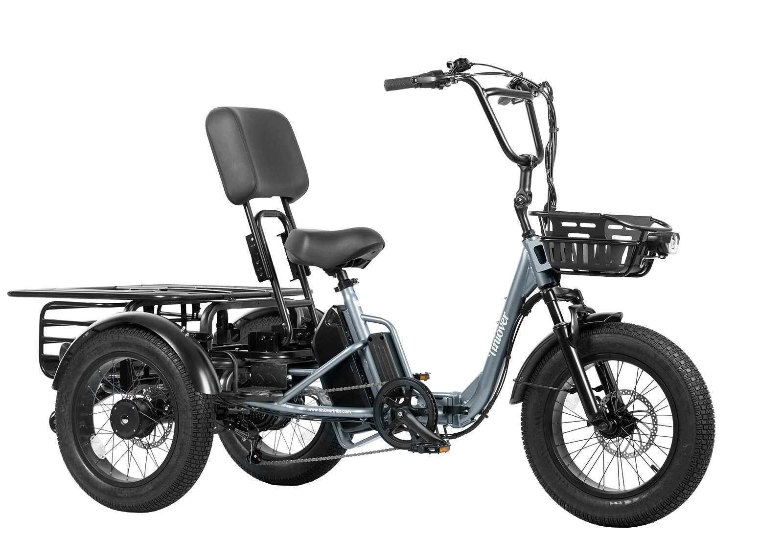 Creek Electric Passenger Trike for 2 Adults/Seniors