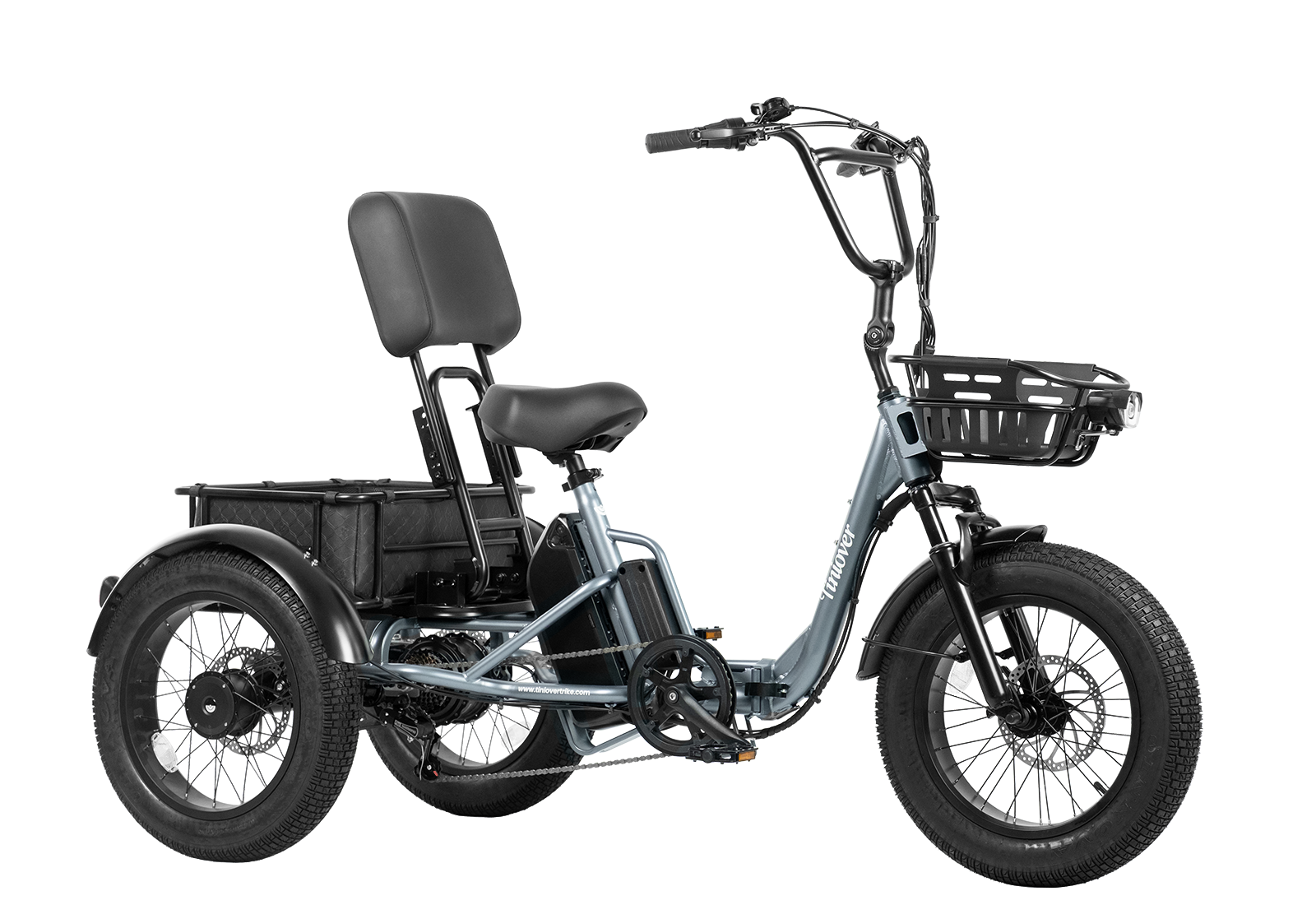 Creek Electric Passenger Trike for 2 Adults/Seniors