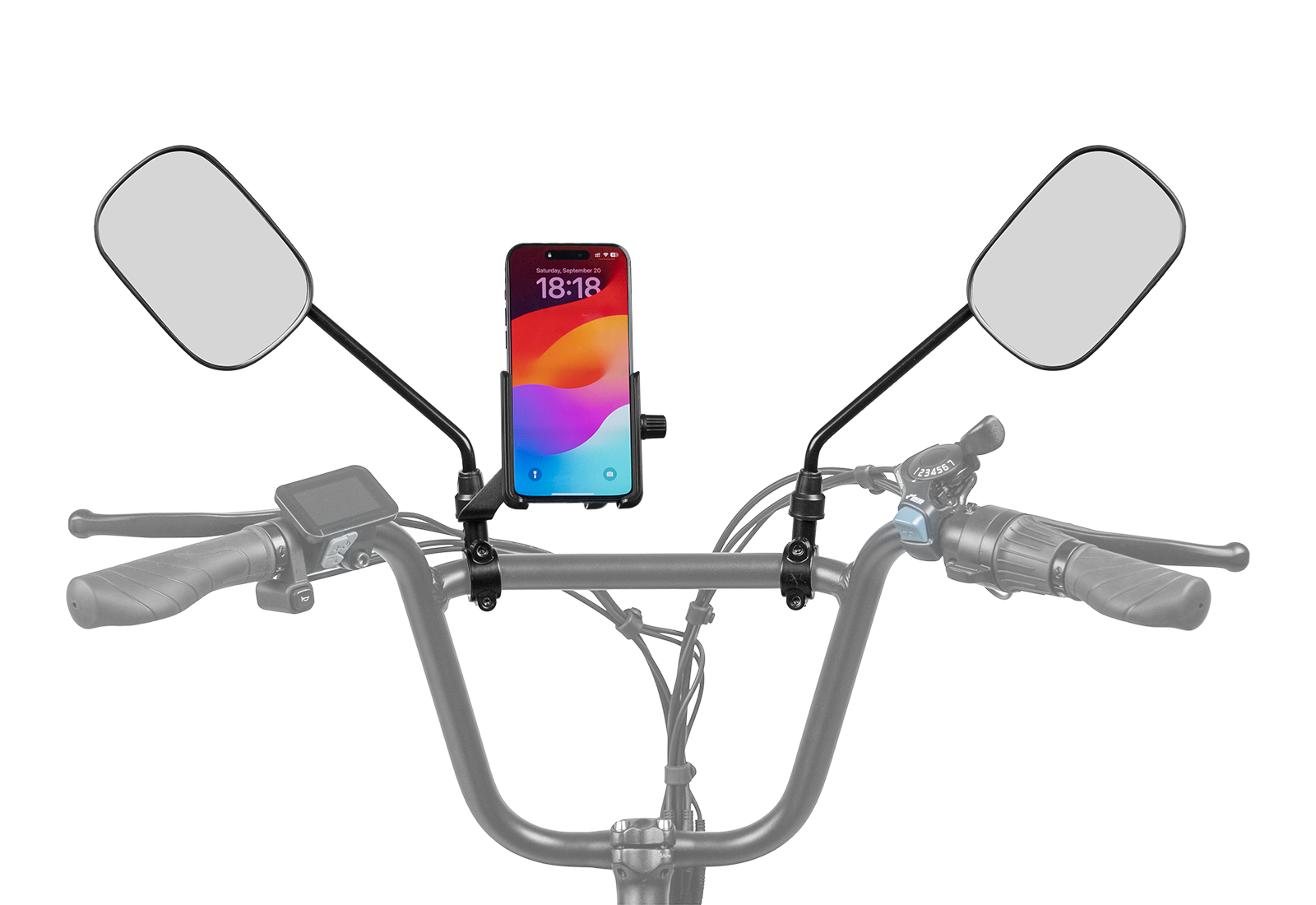 Mirrors & Phone Holder