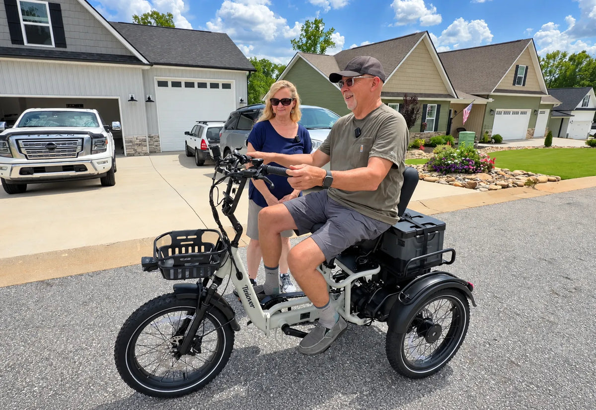 River Full Suspension Electric Tricycle