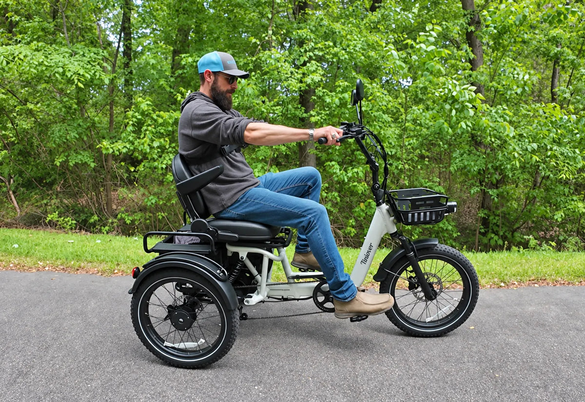 River Full Suspension Electric Tricycle